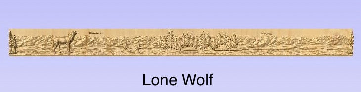 Custom CNC Wood Carving – Chair Rail Trim