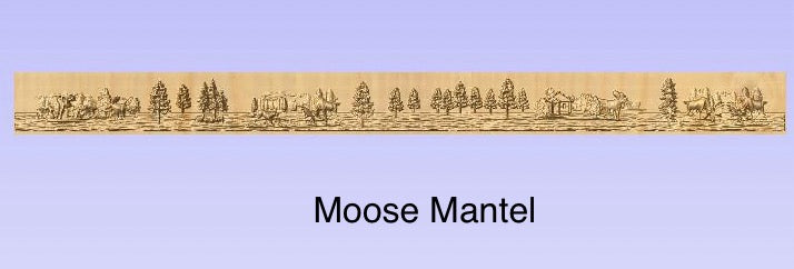 Custom CNC Wood Carving – Chair Rail Trim