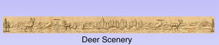 Custom CNC Wood Carving – Chair Rail Trim