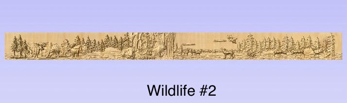 Custom CNC Wood Carving – Chair Rail Trim