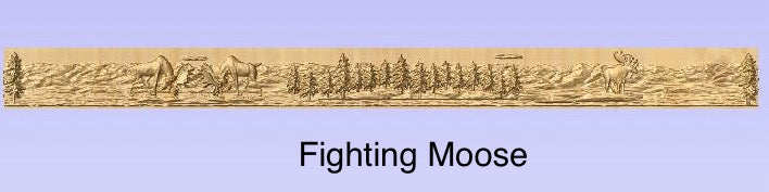 Custom CNC Wood Carving – Chair Rail Trim