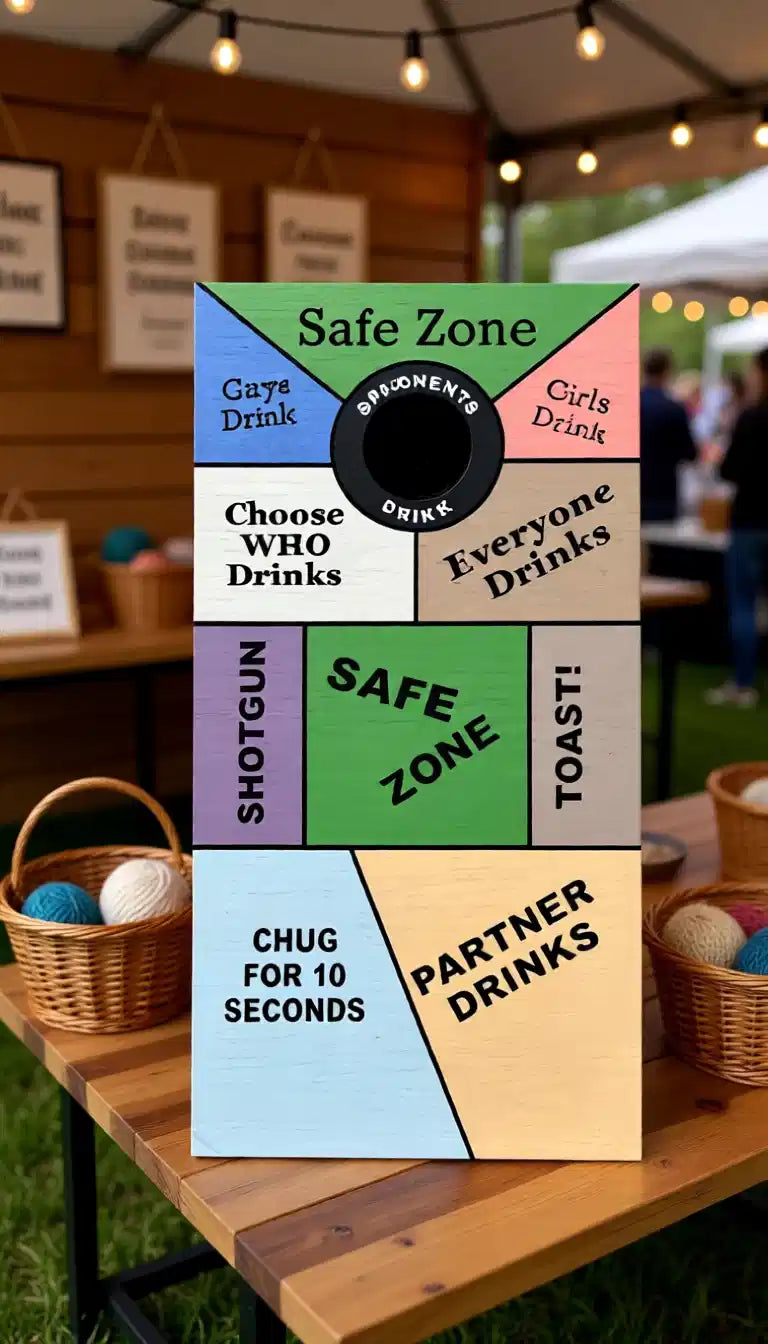 Drinking Cornhole Boards: The Ultimate 4ft x 2ft Party Game!