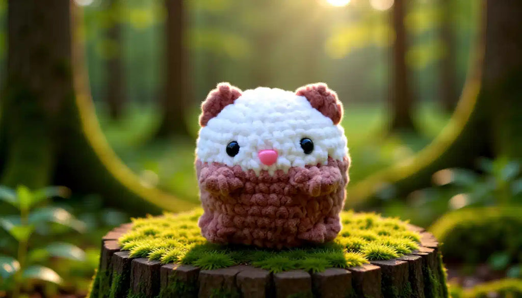 Handmade Crochet Cat Plush – Cute Amigurumi Gift | Soft Mini Plush Toy