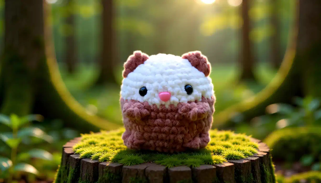 Handmade Crochet Cat Plush – Cute Amigurumi Gift | Soft Mini Plush Toy