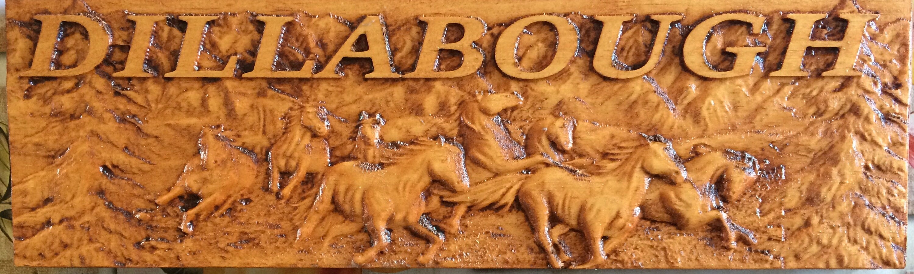 Personalized wood carved Name plaques signs Custom made outdoor Family