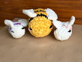Handmade Crochet Bee Plush – Soft Amigurumi Stuffed Animal - Big Bee