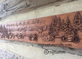 Motorcycle Wall Hang- No Road is too long when you have Good Company - customizable