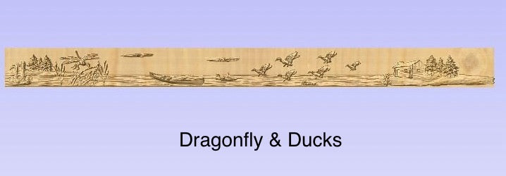 Custom CNC Wood Carving – Chair Rail Trim