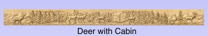 Custom CNC Wood Carving – Chair Rail Trim