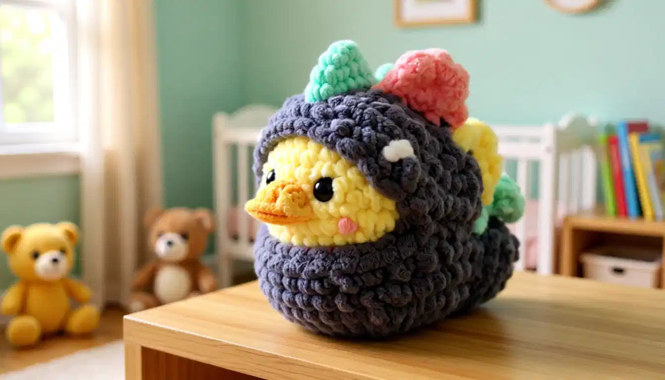 RAWR-Dorable! Crochet Dino-Ducklings Amigurumi - 5 in