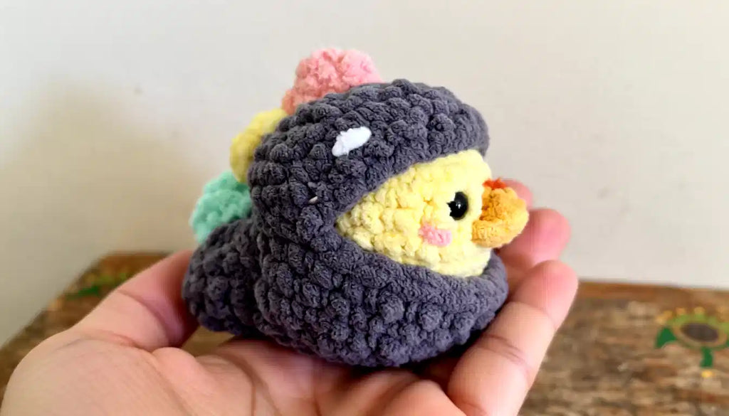 RAWR-Dorable! Crochet Dino-Ducklings Amigurumi - 5 in
