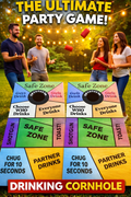 Drinking Cornhole Boards: The Ultimate 4ft x 2ft Party Game!