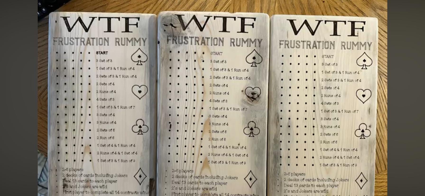 DIGITAL DOWNLOAD - WTFrustration Raging Rummy