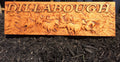 Personalized wood carved Name plaques signs Custom made outdoor Family