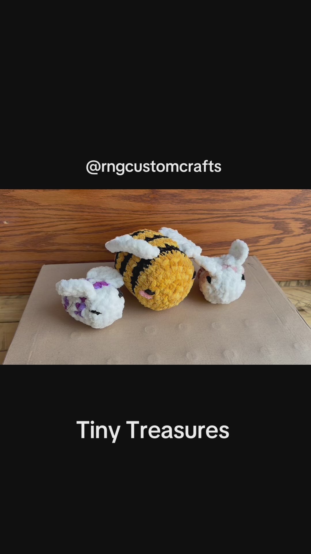Handmade Crochet Bee Plush – Soft Amigurumi Stuffed Animal - Big Bee